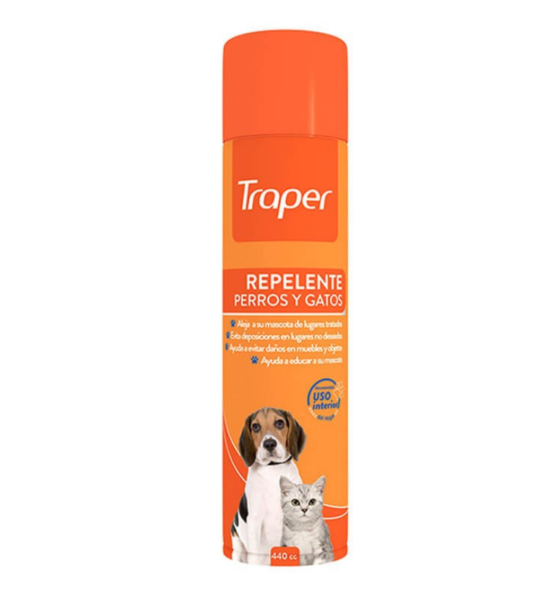 Repelente Para Perros y Gatos Spray 400CC Traper